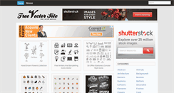Desktop Screenshot of freevectorsite.com